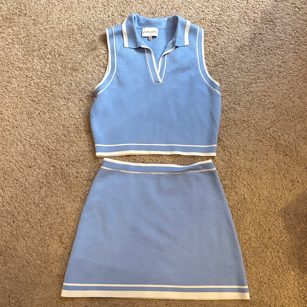 Freshman Sky Blue Knit Garment